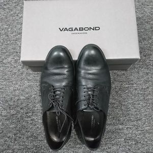 Vagabond Black Leather Oxford